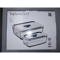 WMF Top Serve Set 2 tlg.topserve 21x13 und 26x21 cm Größe m.Deckel
