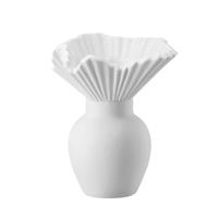 Rosenthal Vase Falda weiss matt 10 cm