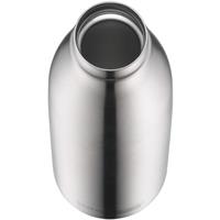 Thermos Isolier-Trinkflasche ThermoCafe 1 Liter Edelstahl matt