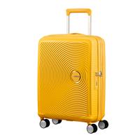 American Tourister Soundbox Spinner 55/20 Golden Yellow erweiterbar