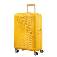 American Tourister Soundbox Spinner 67/24  Golden Yellow erweiterbar