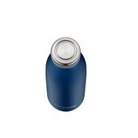 Thermos Isolier-Trinkflasche ThermoCafe 0,5 Liter Edelstahl Saphir Blau Isolierflasche Trinkflasche
