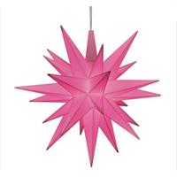 Herrnhuter A1E Jahresstern 2021 rosa Kunststoff 13 cm Stern Weihnachtsstern