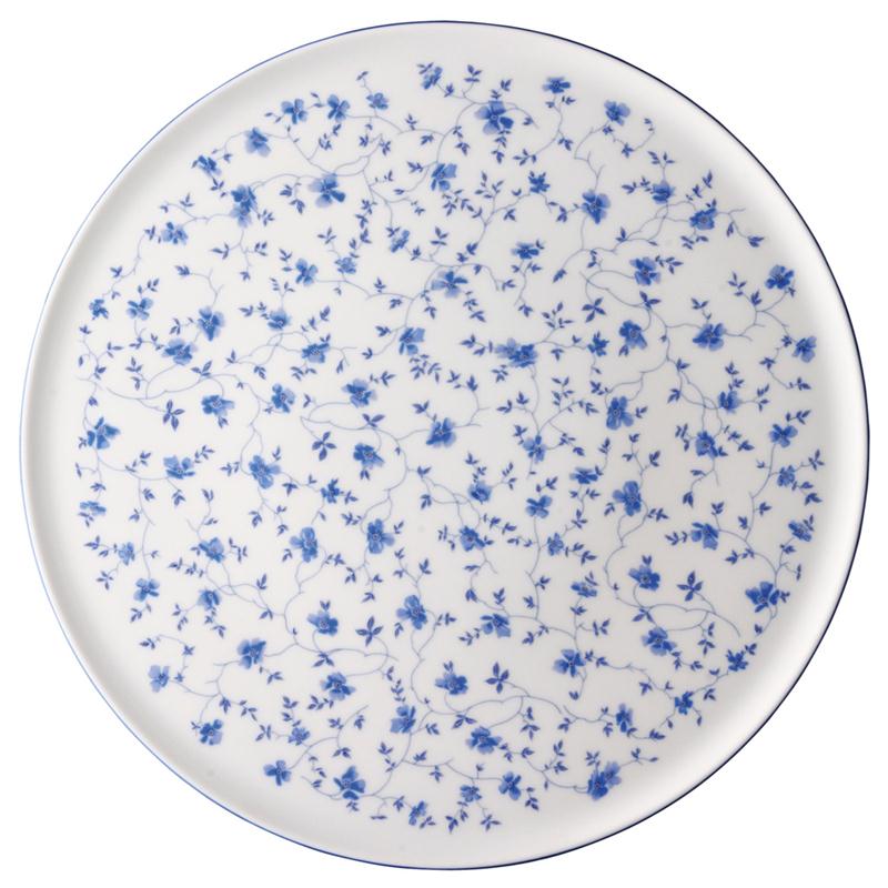 Arzberg Form 1382 Blaublüten Tortenplatte 32 cm Platte rund