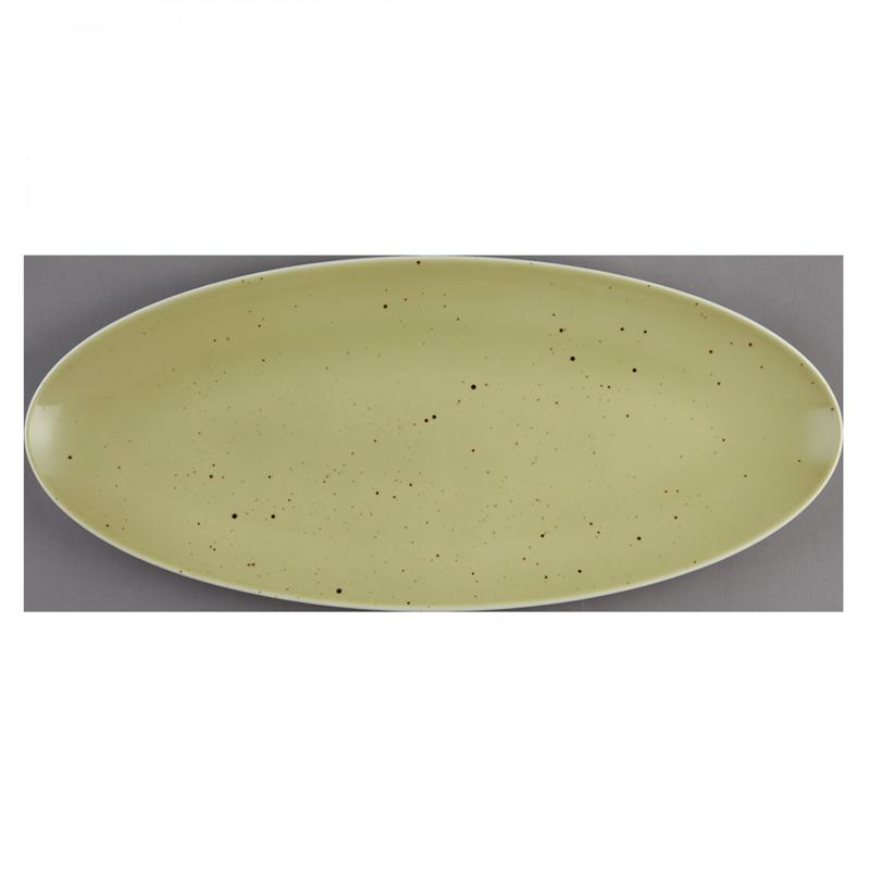 Seltmann Coup Fine Dining Country Life Coupplatte oval 43 x 19 cm Oliv