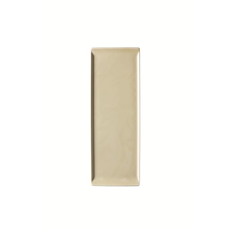 Rosenthal Mesh Cream Platte flach 41x15cm beige
